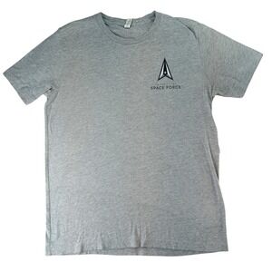 United States Space Force Logo Gray T Shirt Mens XL